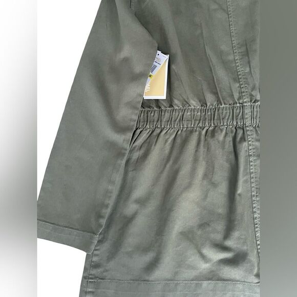 Micheal Kors Olive Green Utility Jacket - Picture 5 of 9